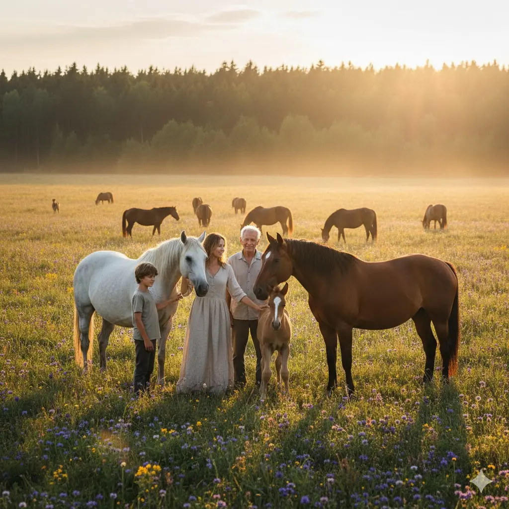 Quién puede constelar con caballos